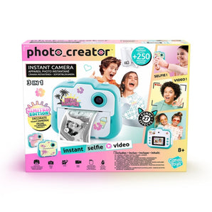 Photo Creator Kamera 3-i-1 Børnekamera og Billedprinter