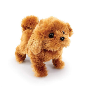 Happy Pets Hundehvalp Bamse Interaktiv der Går og Bjaffer 18 Cm