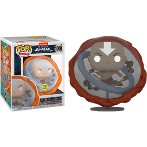 Funko Pop Figur Avatar The Last Airbender,  Aang i Avatar State Glow-in-the-Dark, 15 cm