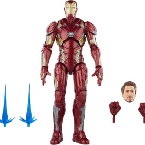 Marvel Figur Iron Man Legends Series – Mark 46 Captain America 15 cm