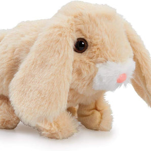 Happy Pets Kanin Bamse Kæledyr Realistisk og Interaktiv 15 cm
