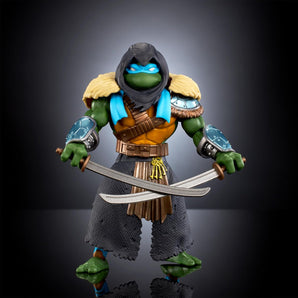 MOTU x TMNT Figur Leonardo Turtles of Grayskull Stealth Armor 14 cm