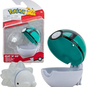 Pokémon Figur & Poke Ball - Clip ’N’ Go Snom & Net Ball 5 cm
