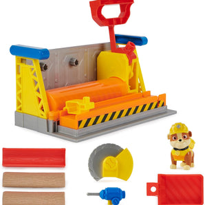 Paw Patrol Figur Rubble med Værksted 18 cm