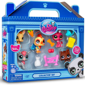 Littlest Pet Shop Figurer Multipakke med Tilbehør 6 cm