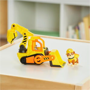 Paw Patrol Figur Rubble med Bulldozer 19 cm