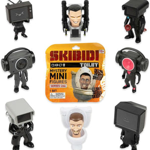 Skibidi Toilet Figur Mystery Blind Pack Samlefigur 6 Cm