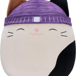 Squishmallows Bamse Katten Cam med Hue 40 Cm