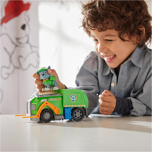 Paw Patrol Figur Rocky med Genbrugsbil 13 cm
