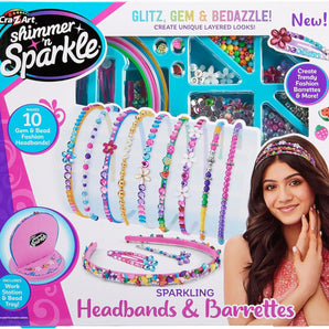 Shimmer 'n Sparkle DIY Kreativt Smykkesæt til Hårbånd