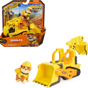 Paw Patrol Figur Rubble med Bulldozer 19 cm