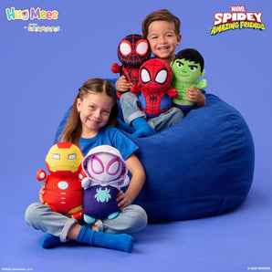 Squishmallows Bamse HugMees Spidey Miles Morales 25 Cm
