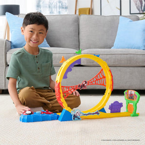 Spidey Spider-Man Bil Racerbane med Loop 71 cm