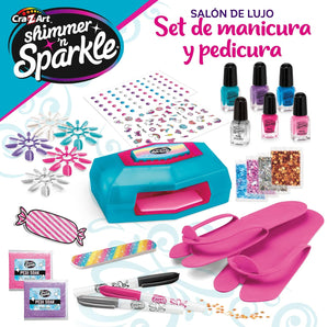 Shimmer ‘n Sparkle Ultimativt Manicure & Pedicure Sæt +8 År