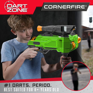 Dart Zone Legetøjsvåben CornerFire Batteridrevet Cornershot Dart Blaster