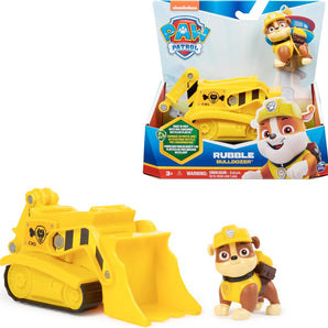 Paw Patrol Figur Rubble med Gravko 13 cm
