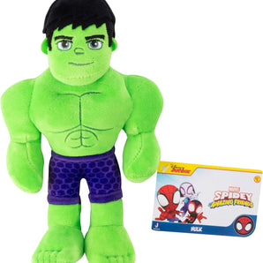 Spidey Hulk Bamse 20 Cm Grøn