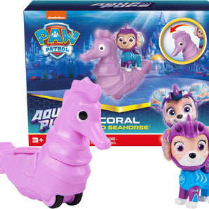Paw Patrol Figur Aqua Pups Coral & Søhest 6 cm
