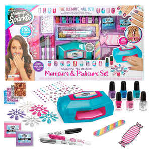 Shimmer ‘n Sparkle Ultimativt Manicure & Pedicure Sæt +8 År
