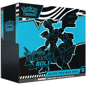 Pokémon Kort Black Bolt Scarlet & Violet Elite Trainer Box