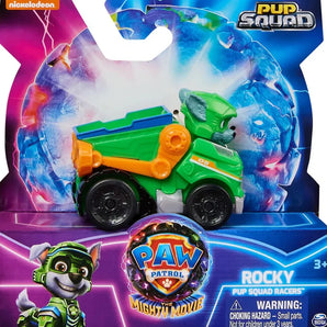 Paw Patrol Figur Rocky Racerbil The Mighty Movie 5 cm