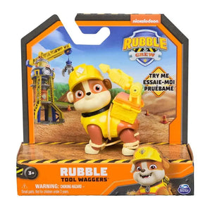 Paw Patrol Figur Rubble & Crew med Værktøj 6 cm