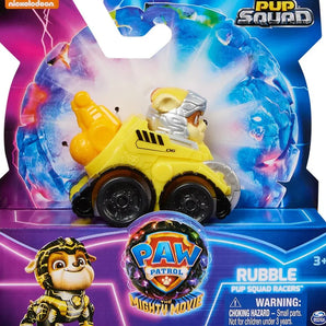 Paw Patrol Figur Rubble Racerbil The Mighty Movie 5 cm