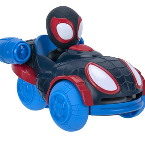 Spidey Spider-Man Miles Morales Bil med Skud Disk 12 cm