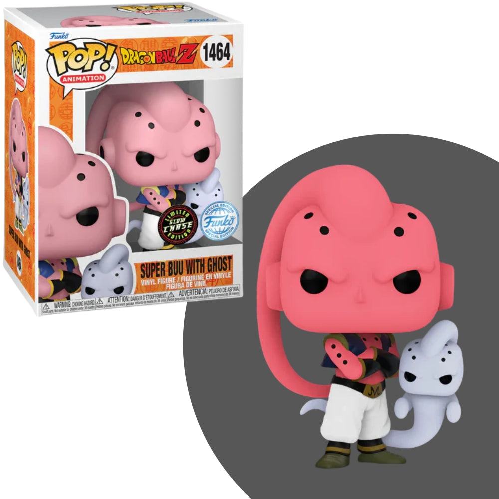 SUPER BUU WITH GHOST 1464 DRAGON BALL Z GLOW CHASE LIMITED EDITION POP - Game Cool! | Tienda de SUPER BUU WITH GHOST 1464 DRAGON BALL Z GLOW CHASE LIMITED EDITION POP - Game Cool! | Tienda de