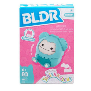 BLDR Squishmallows Byggeklodsfigur Bigfoot Joelle 5 cm