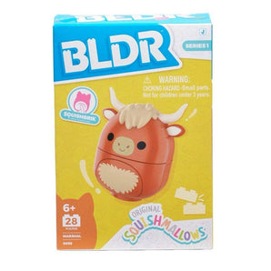 BLDR Squishmallows Byggeklodsfigur Tyren Marshall 5 cm