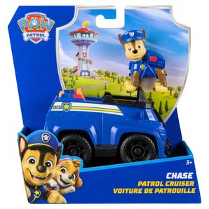 Paw Patrol Figur Chase Politibil med Figur 13 cm