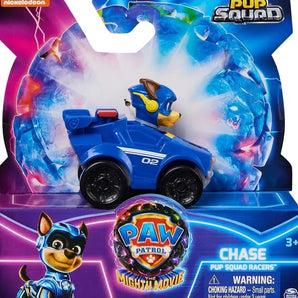 Paw Patrol Figur Chase Racerbil The Mighty Movie 5 cm
