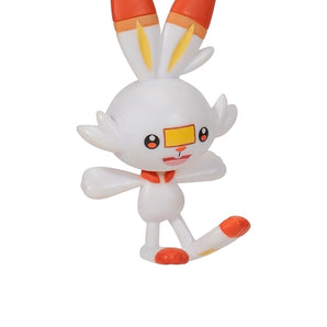 Pokémon Poké Ball Clip ’N’ Go Scorbunny Figur & Premier Ball 5 cm