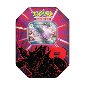 Pokémon Kort Destined Rivals Tin Fall Ex Team Rocket - 4 Booster Pakker
