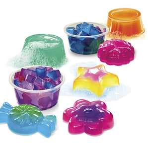 Shimmer ‘n Sparkle DIY Spa-sæt med Duft, Farve og Boblende Gele-sjov +8 år