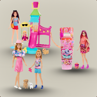 Store Barbie dukker