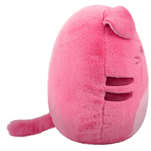 Squishmallows Bamse Fuzz A Mallows Lyserød Kat 40 Cm