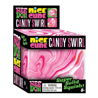 NeeDoh Nice Cube Candy Swirl squishy i original emballage