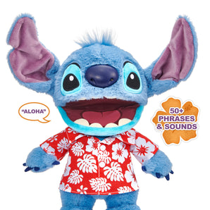 Disney Stitch Dukke Interaktiv med Lyd og Bevægelse 30 Cm