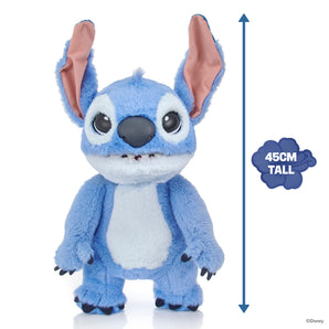 Disney Stitch Dukke Interaktiv med Lyd og Bevægelse 45 Cm