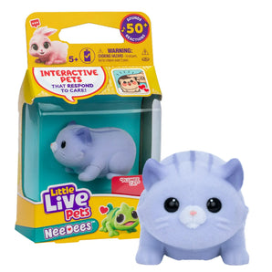 Little Live Pets Kat Needees Interaktivt Kæledyr med Lyd