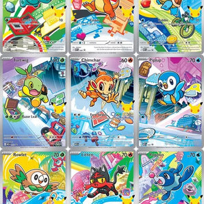 Pokémon Kort First Partner Illustration Collection Series 1 - 30 Års Jubilæum