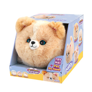Best Friends Furever Hundehvalp Bamse Kæledyr Realistisk og Interaktiv 28 cm