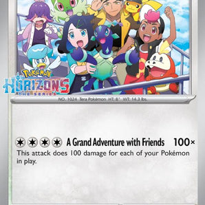 Pokémon Promo Kort Jumbo Terapagos and Friends