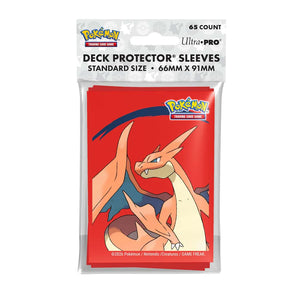 Pokémon Ultra Pro Sleeves Mega Charizard Y 65 stk. Kortlommer