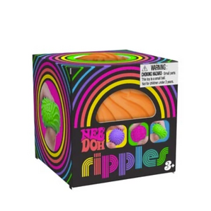 NeeDoh Ripples Squishy Orange
