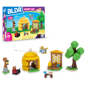 BLDR Roblox Adopt Me! Byggesæt Kaffeshop med Figurer og Virtuel Kode