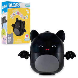 BLDR Squishmallows Byggeklodsfigur Flagermus Emily 5 cm