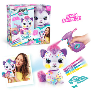 Airbrush Lav Din Egen Bamse Stor Kat 20 Cm